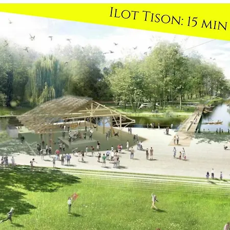 3 T2 Calme Pour 2 Pers, Parking Prive Apartment Poitiers